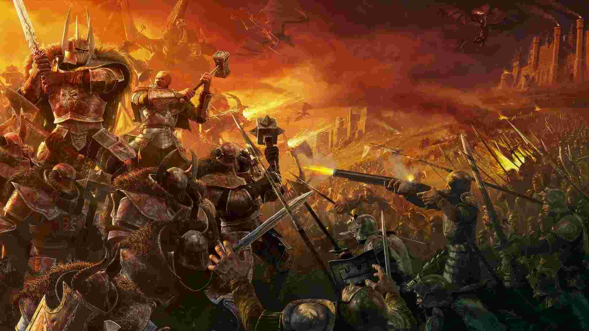 Warhammer Mark Of Chaos - Battle March бесплатно