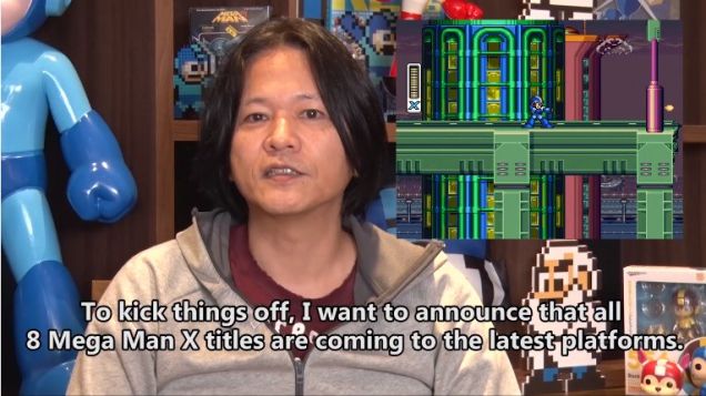 Mega Man X announce