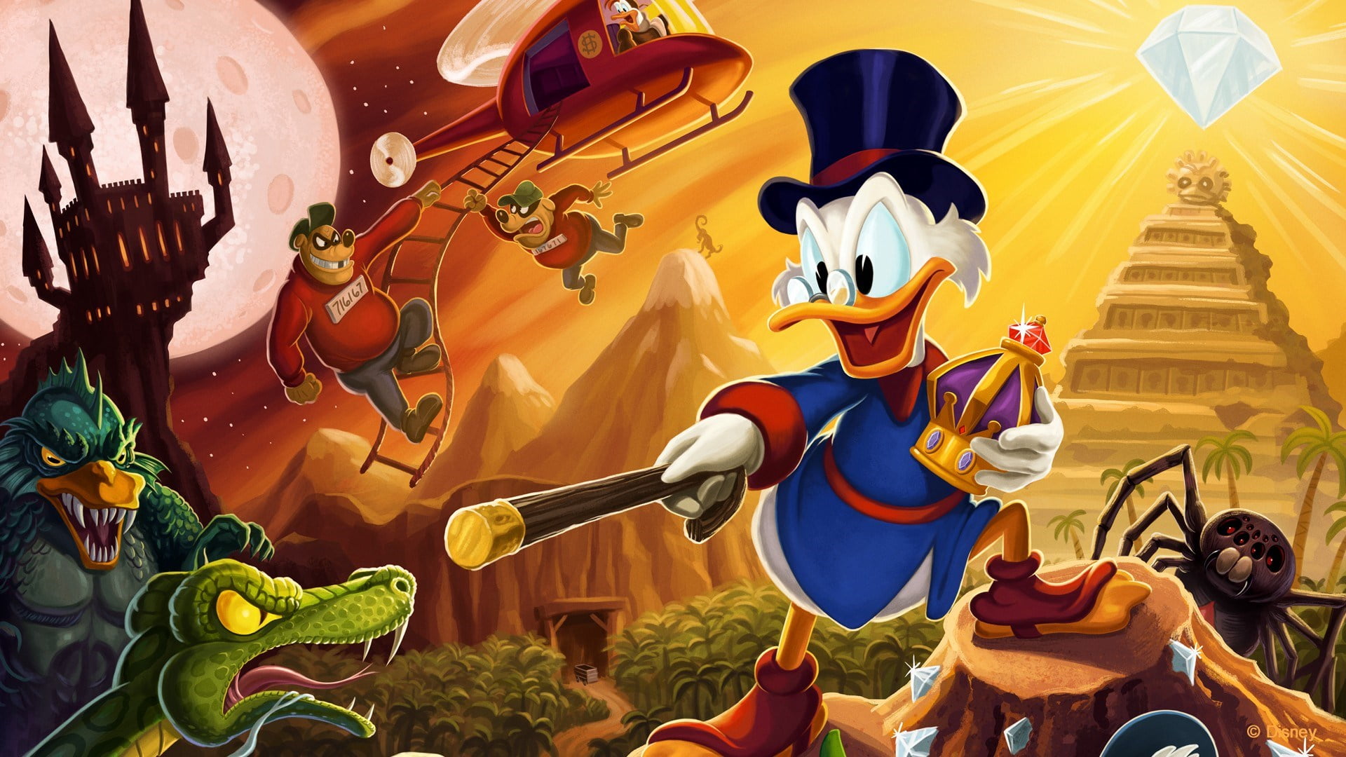 Duck tales remastered зависает на последнем боссе