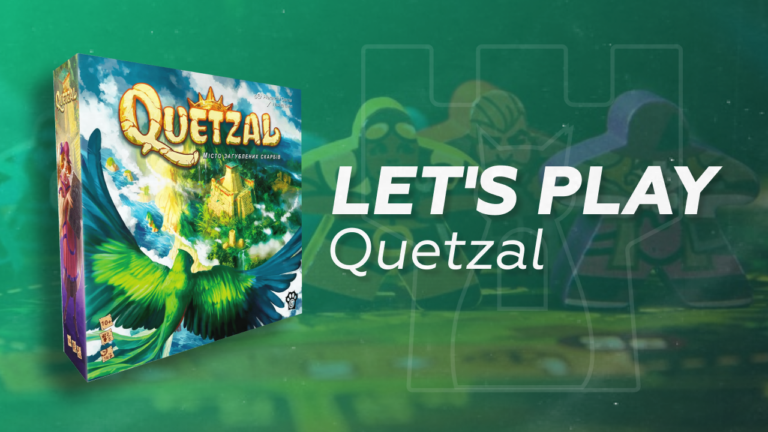 Кецаль летсплей в настільну гру quetzal