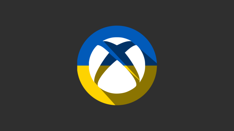 xbox ukraine flag logo