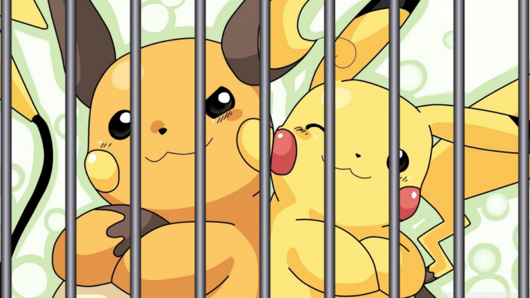 Pokemon in jail
