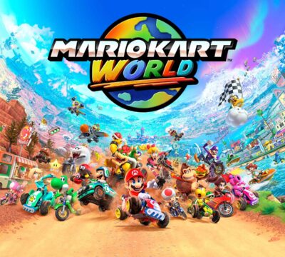 mario kart world key art