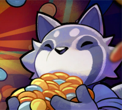 raccoon coin pusher roguelike